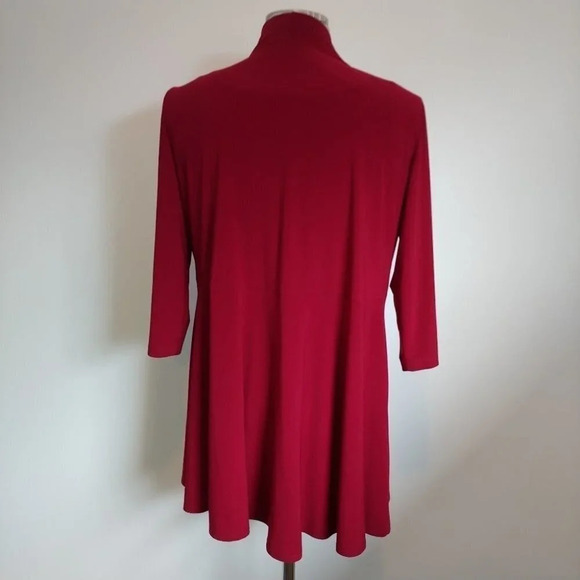 Claire France NWT 3/4 Sleeve Open Cardigan 1X - Picture 4 of 6